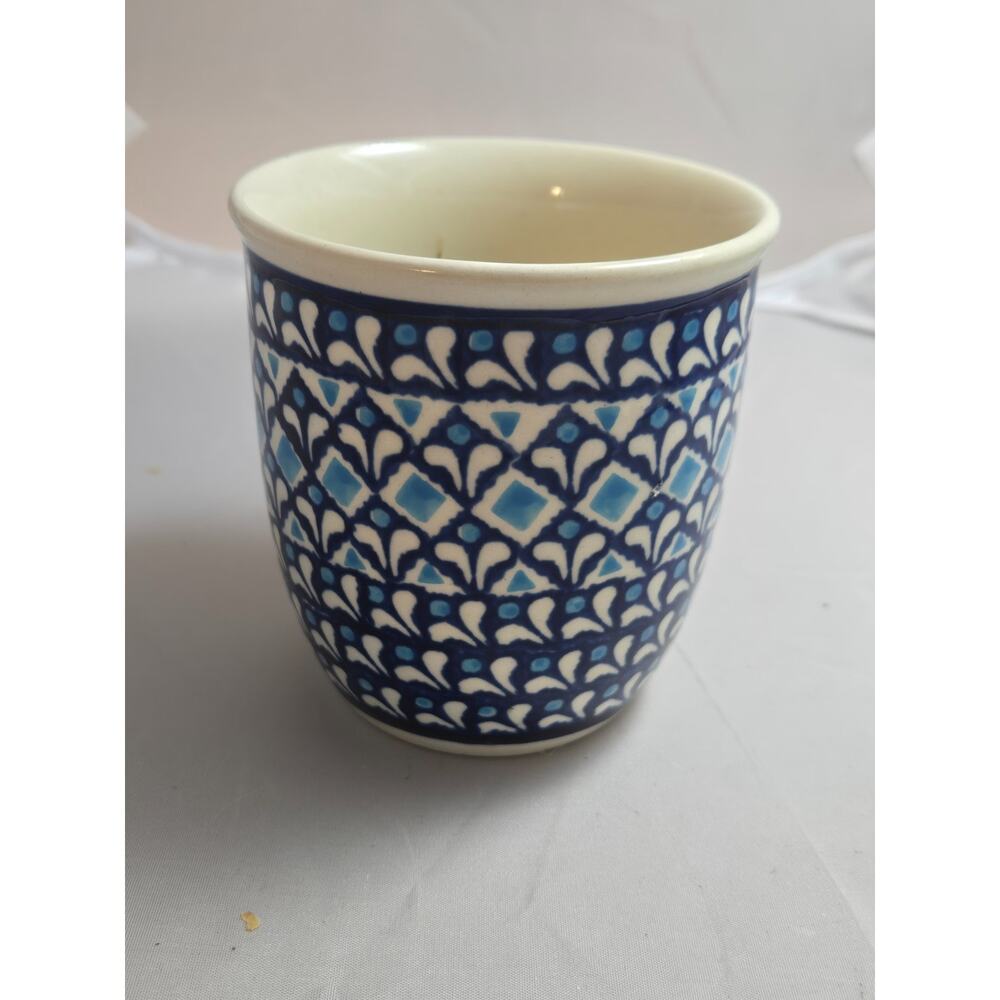 Polish Pottery 12 oz. Mug – Handcrafted Boleslawiec Stoneware #489